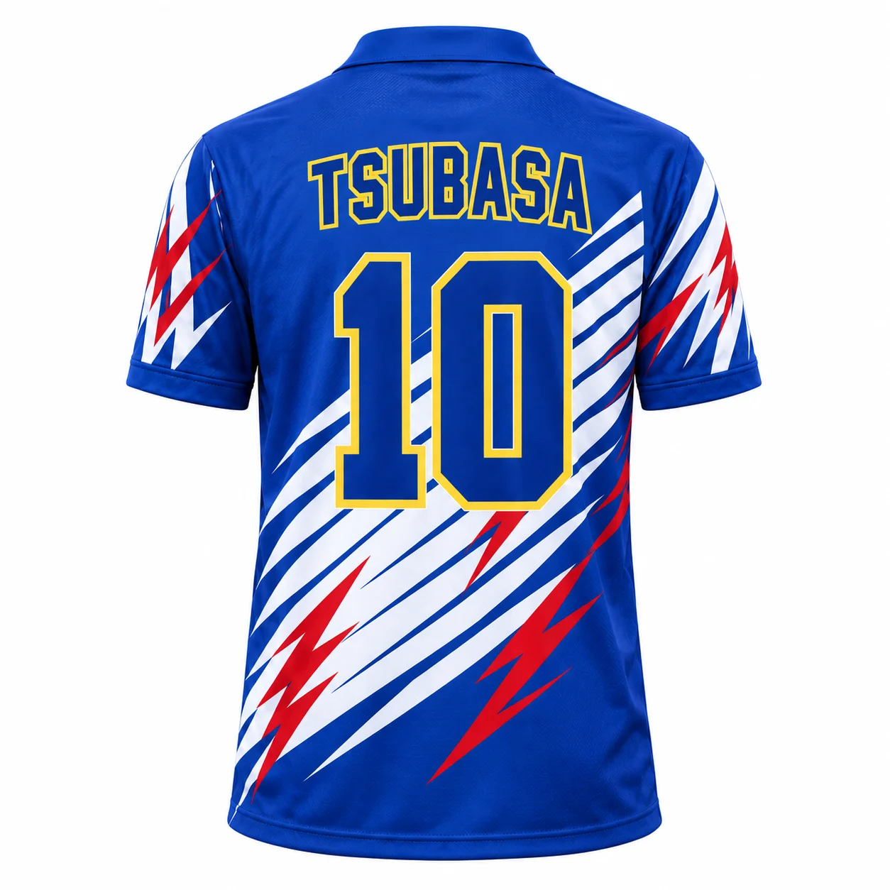 World Youth Inspired Retro Japan 10 Soccer Jersey Men Boys Lightning Football Shirt Short Sleeve Anime Style Vintage Sportswear