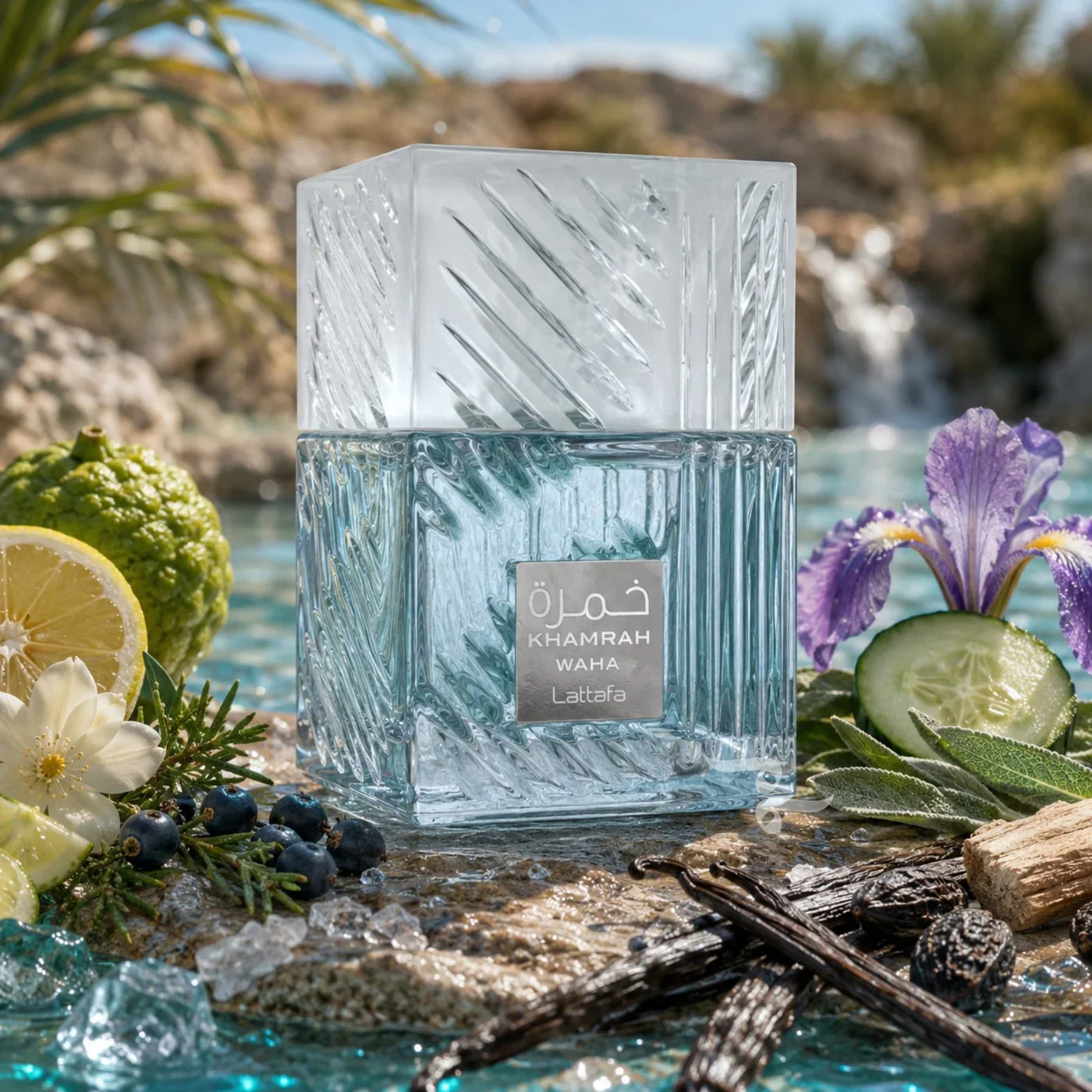 Lattafa Khamrah Waha Eau de Pa - Perfume Fragrance Blue recensione e prezzo