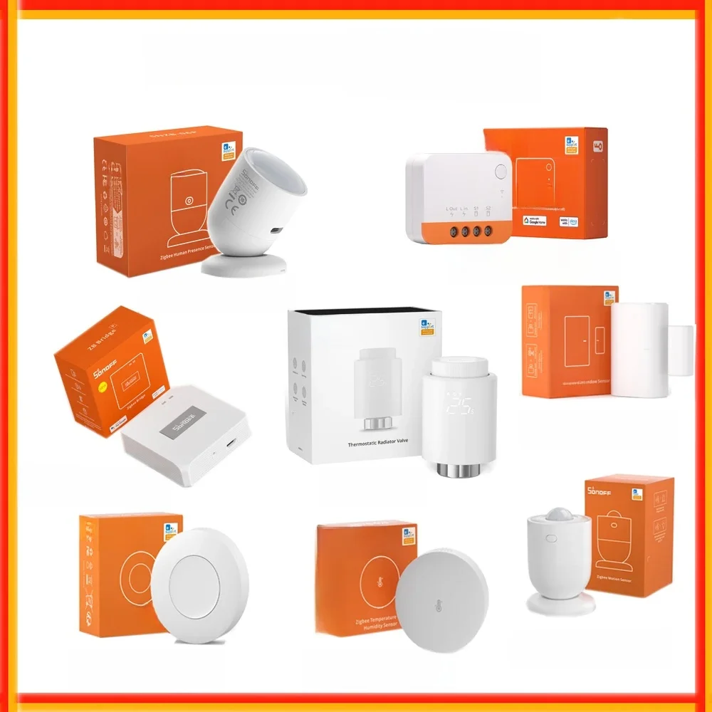 SONOFF Zigbee SNZB-06P SNZB-01P SNZB-02P SNZB-03P SNZB-04P Zigbee 3.0 Sensor ZBTRV ZB Bridge PRO ZBmini L2 Smart Home Module - afbeelding 2