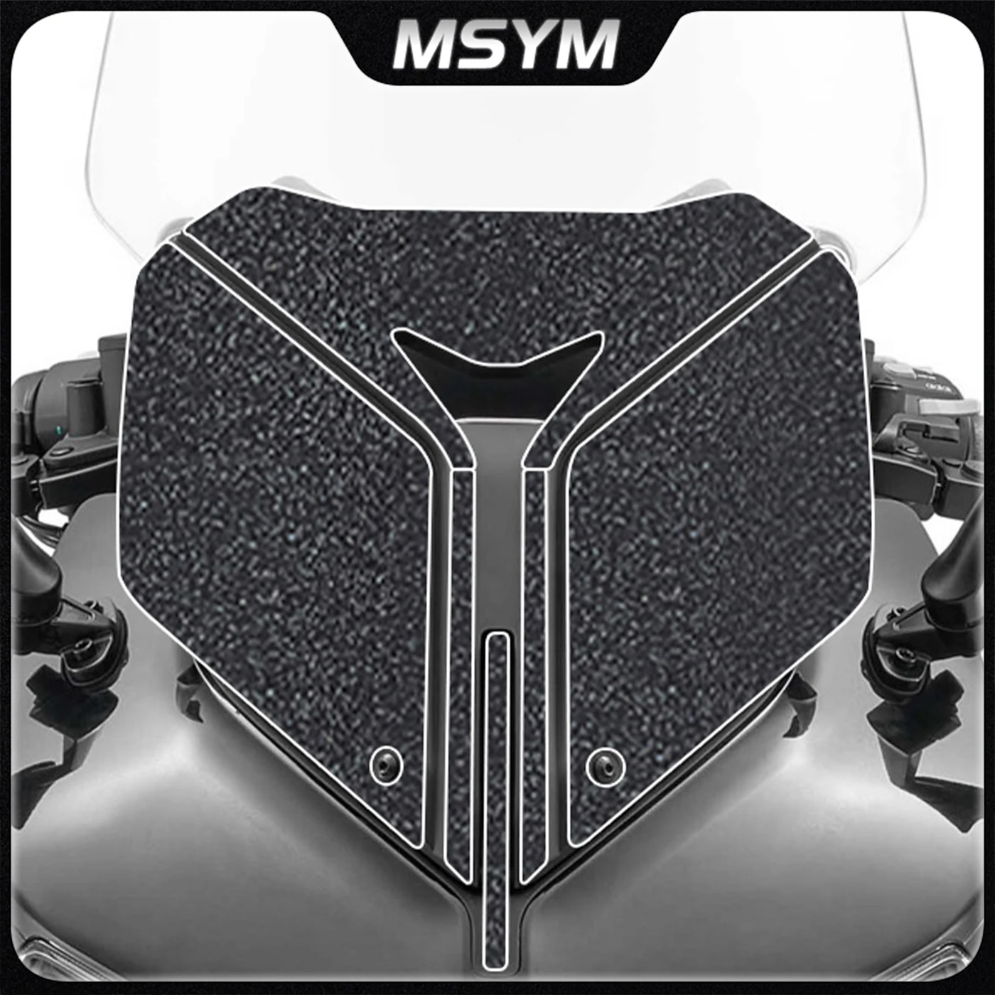 For QJMOTOR Hong 350GS 2025 Thickened Armor Sticker Anti Scratch Protection Film On Both Sides Of The Foot Pedal Modified