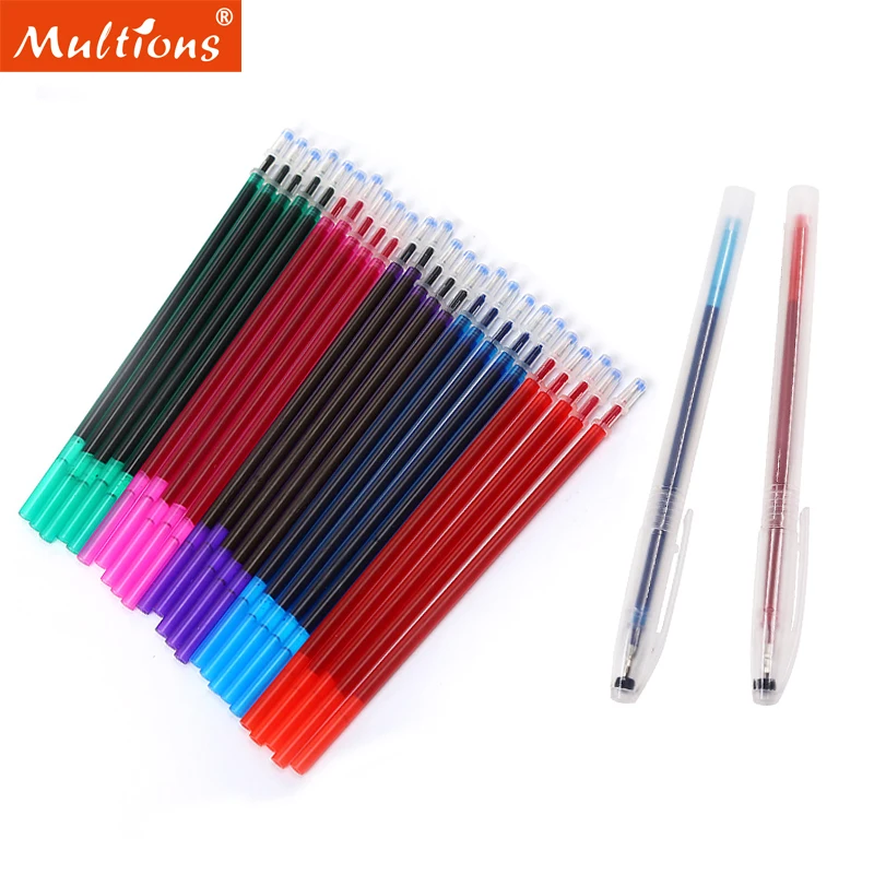 

100pcs/set Water Erasable Pen Refills Fabric Marker Soluble Disappearing Cross Stitch Water Soluble Pen Garment Sewing Tools