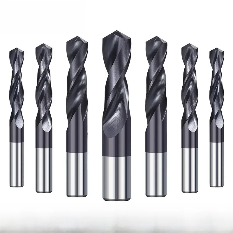 Wiertło z węglika 1.0-12mm wiertła spiralne VAPO powlekane stalą wolframową wiertła do tokarka CNC — zdjęcie 2