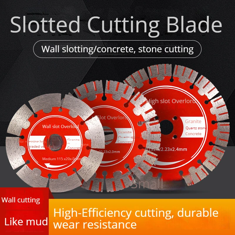 4.5inch 115mm Sintered Diamond Saw Blade for Marble Granite Concrete Tile Wall Slot Slice Cutting Disc Marble Machine Grinder