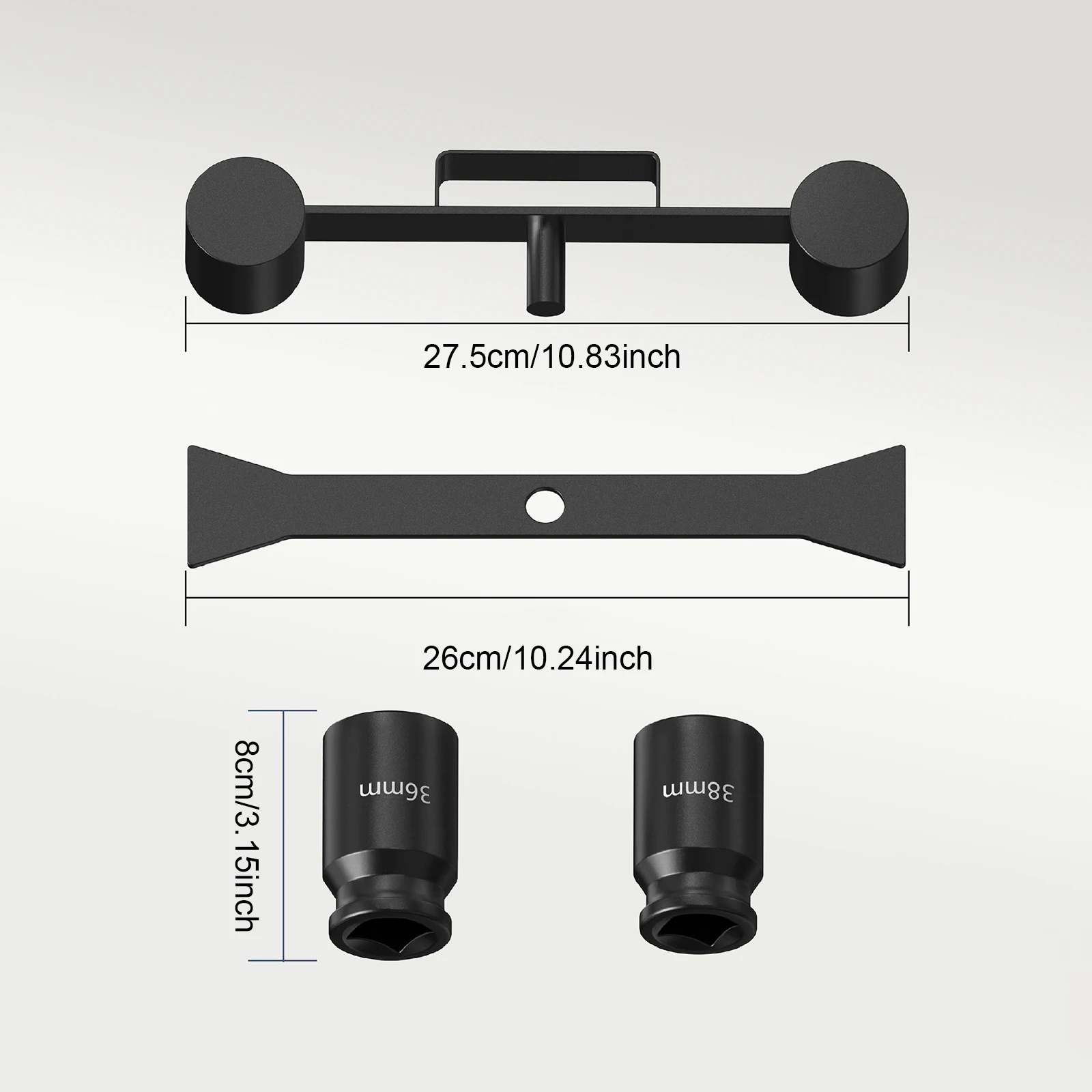 مفتاح ربط يدوي للغسالة أداة إصلاح مفتاح تفكيك الطبل الداخلي للغسيل الفني الاحترافي #5