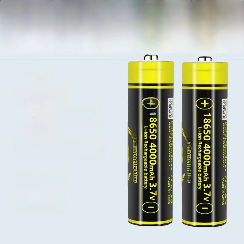 1-20 sztuk LiitoKala Lii-King4000 Najwyższa pojemność 18650 4000mAh bateria Oryginalne akumulatory 3.6V do latarki — zdjęcie 2