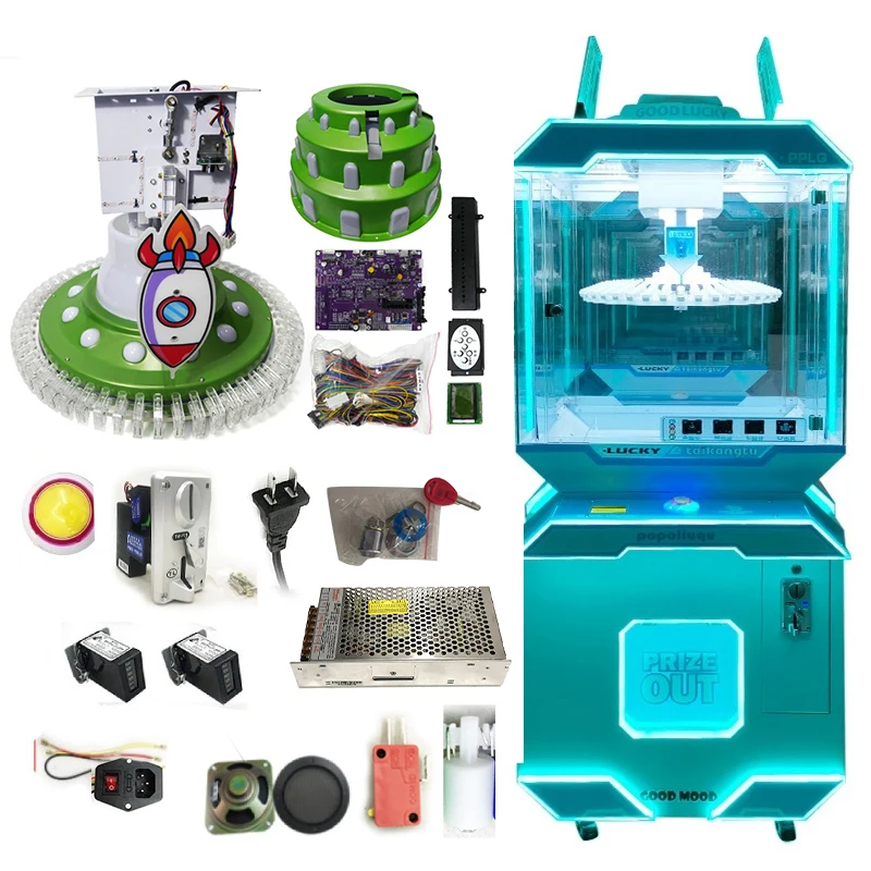 

Набор машин XK Claw Machine, подарочный автомат с 60 когтями, детский торговый автомат «сделай сам», монетоприемник.