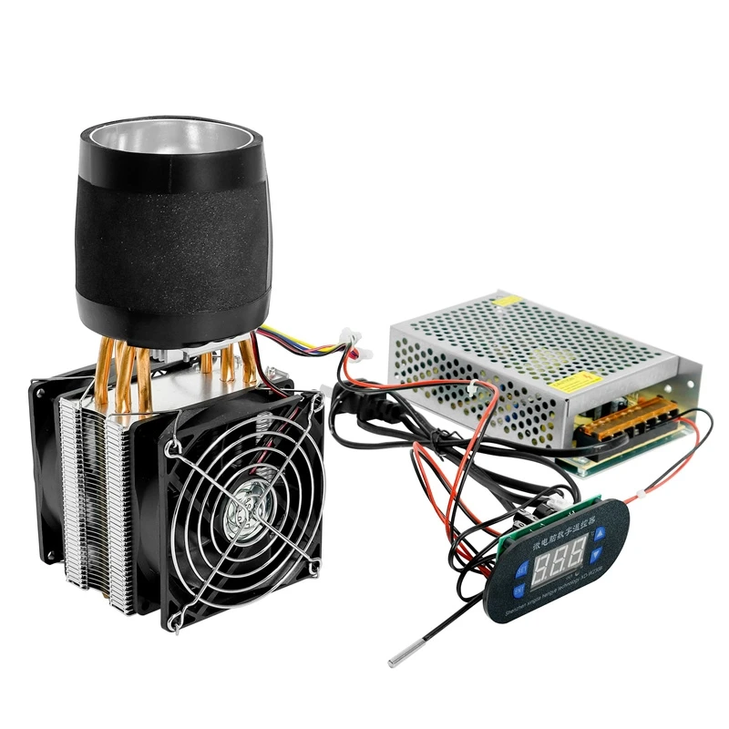 Elecrow DIY Cooler Cooling System Kit Electronic Semiconductor Refrigeration Module,Dc 12v power supply,with temperature control