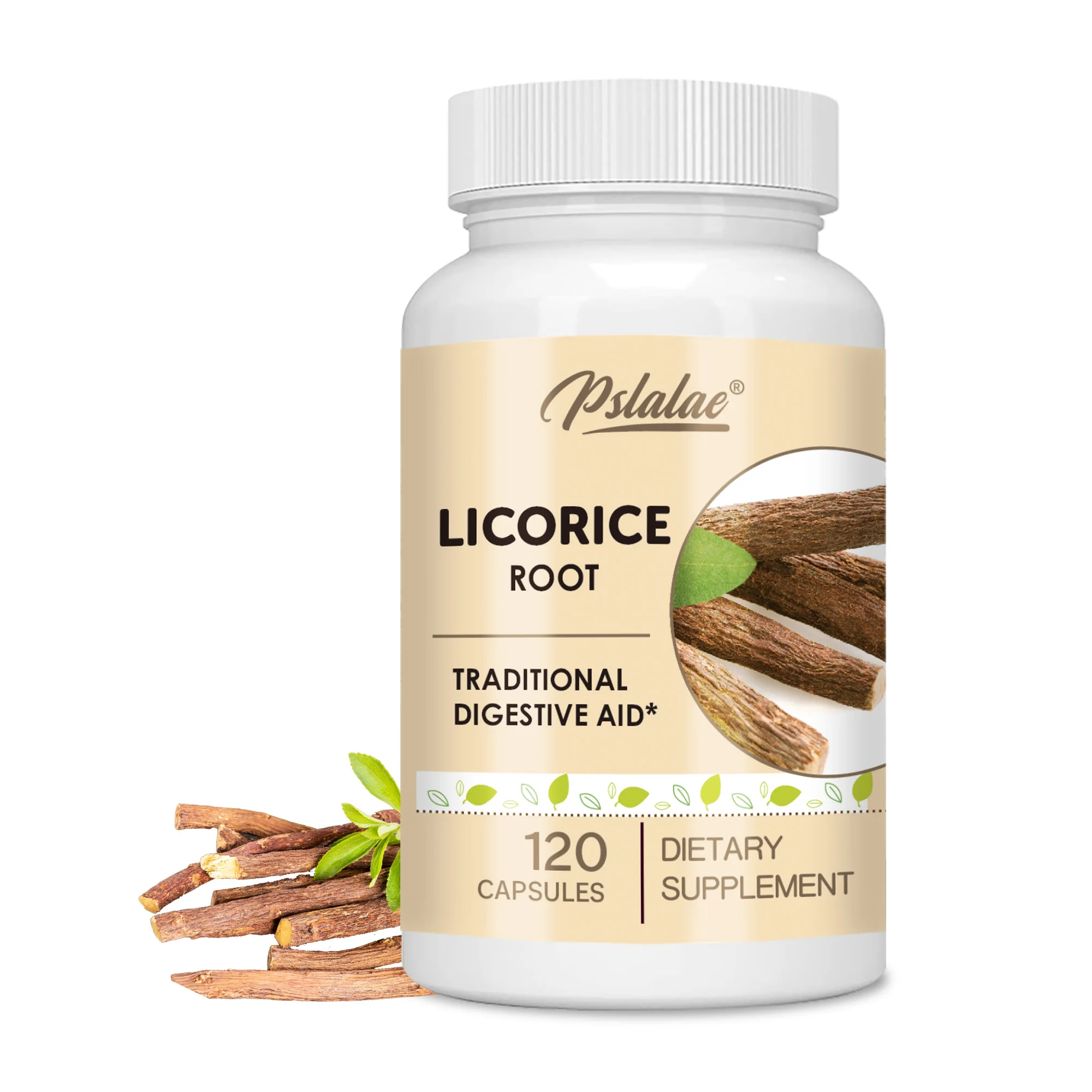 Licorice Root - High Strength Antioxidant Supplement, Supports Heart Health, Digestive Health Support - 120 Capsules