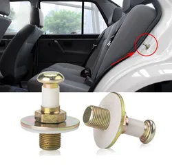 1/2/4pcs New Genuine Door Lock Striker Pins Screw Gaskets For VW Jetta Santana Golf MK2 Passat B3 B4 Audi 357 837 034 357837034