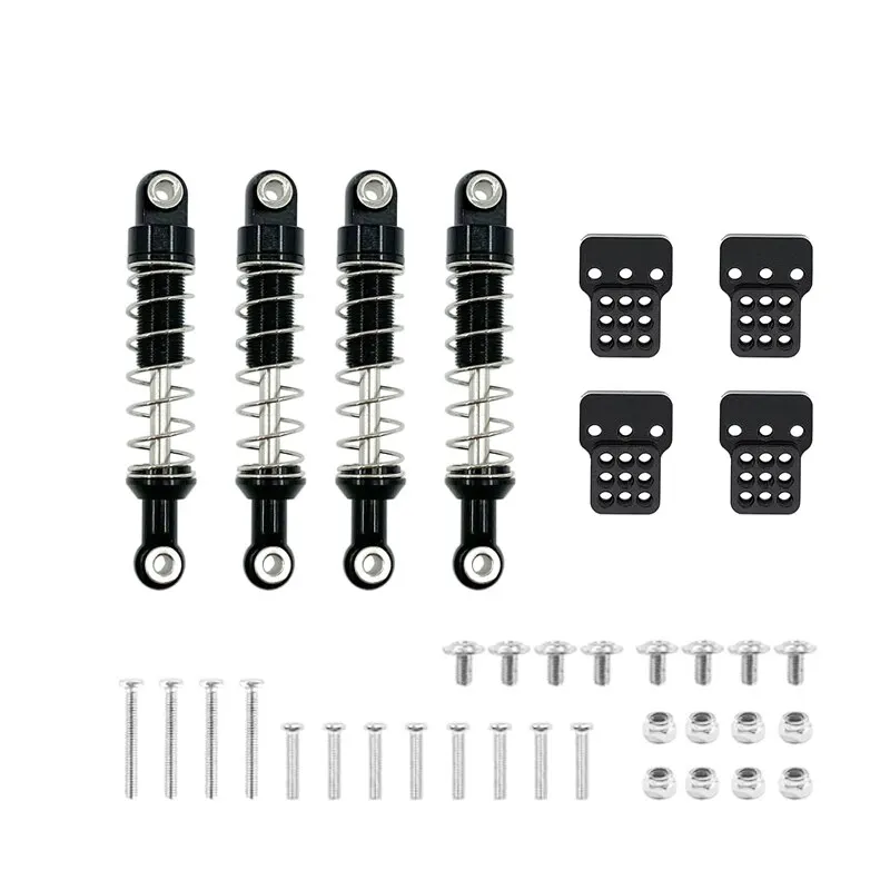 1 Set Metal Shock Absorber with Extended Seat Upgrade Parts MN D90 MN-90 MN99S WPL C14 C24 C34 RC Car Upgrade Parts