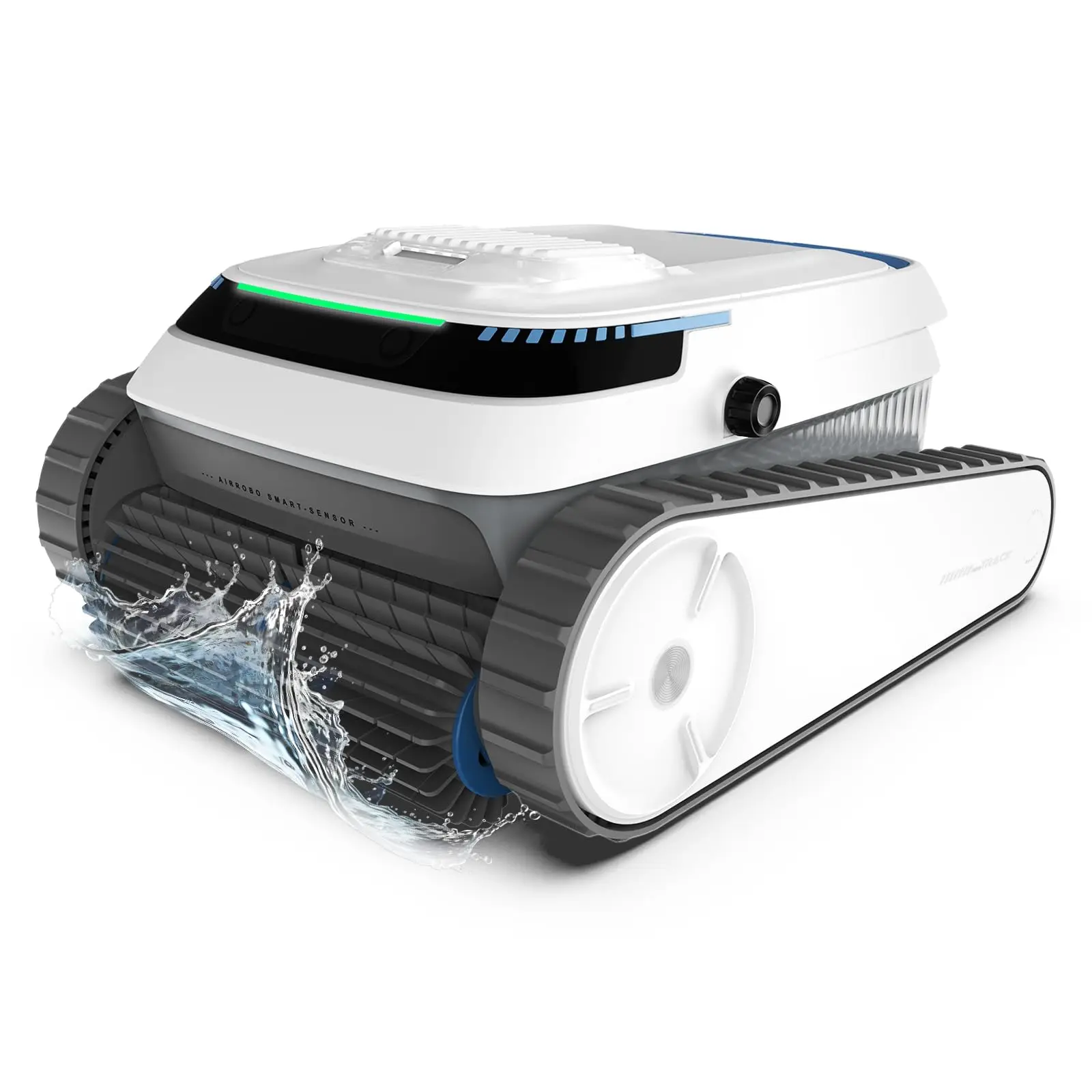 AIRROBO PC10 Slimme Zwembadrobot - 120 Min. Uitvoeringstijd, Wandklimmend, Reinigt Bodems/Wanden/Waterlijn voor Inground & Bovengrondse Zwembaden - afbeelding 2