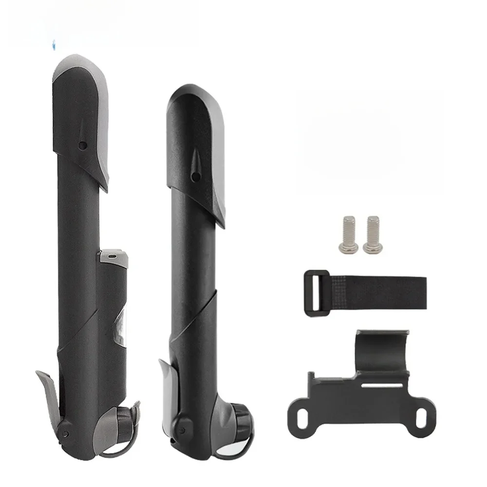 AliExpress NONE Portable Bicycle Pump Mini Air Pressure Gauge Mountain Bike Pump Outdoor AV/FV Valve MTB Bike Air Inflator