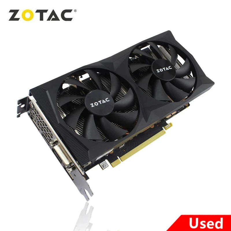2024 usado ZOTAC GTX 1660Ti 6GB 1660 Super GDDR6 GPU de 192 bits