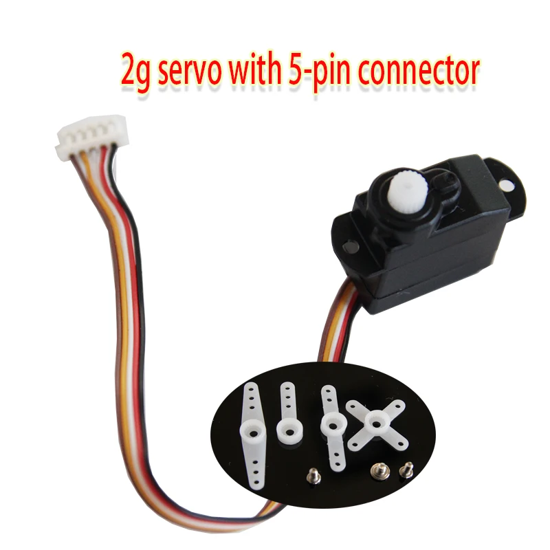 Lot De 2 Micro Servos Linéaires 1,5 G – 21,2 X 15 X 6 Mm – Pour Petits Avions RC Et Robots