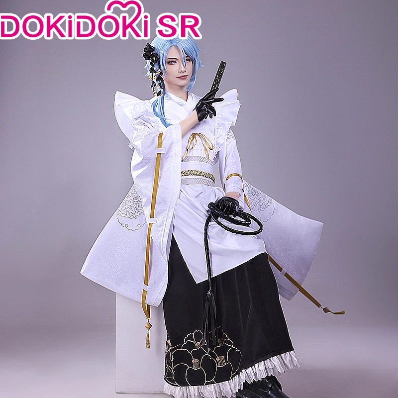 IN STOCK Kamisato Ayato Doujin Cosplay Game Genshin Impact DokiDoki-SR Men Maid Uniform