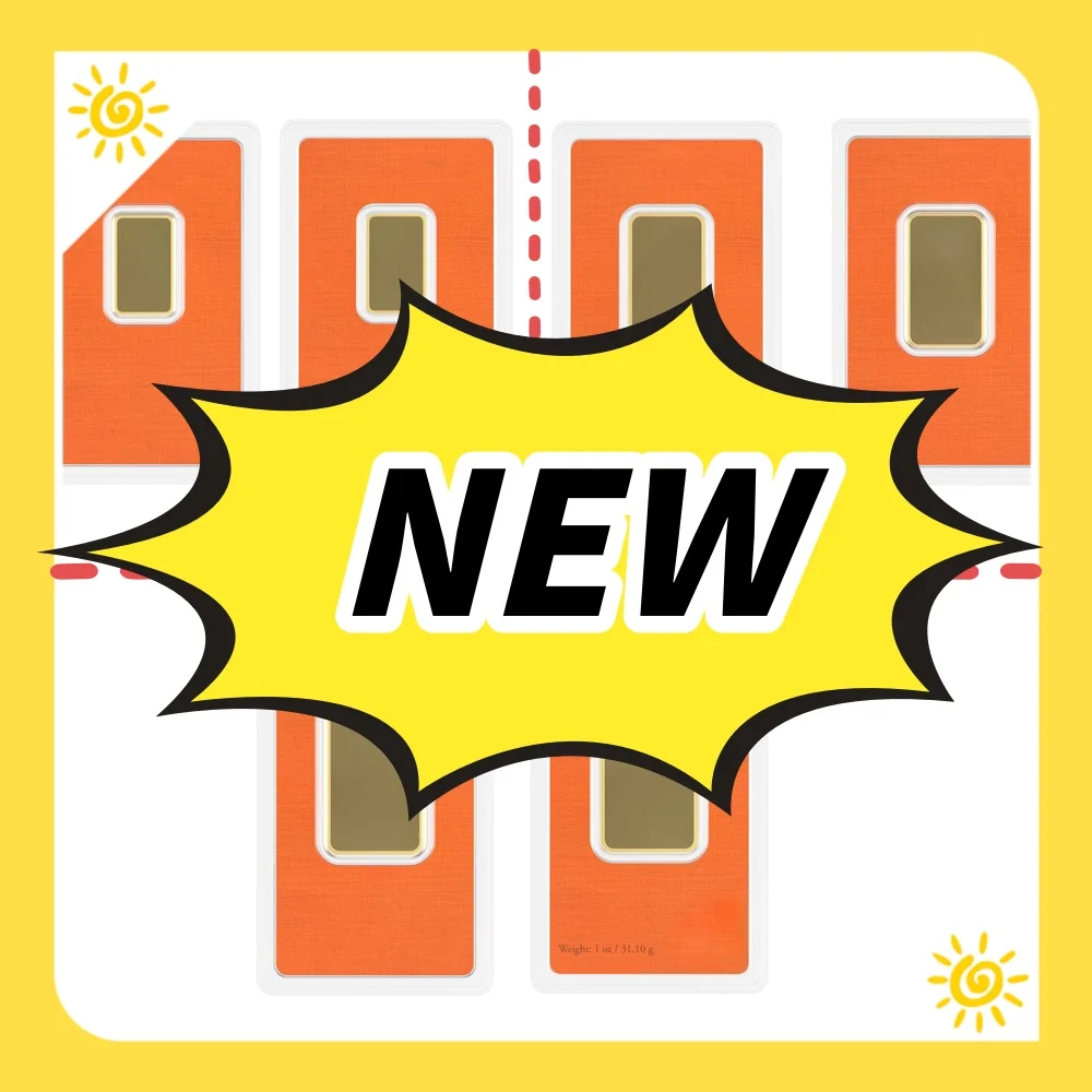 

Classic Swiss Different Serial No. Gold Bar Non-Magnetic Copper Bar With Orange Sealed Packaging Home Decoration & Collection