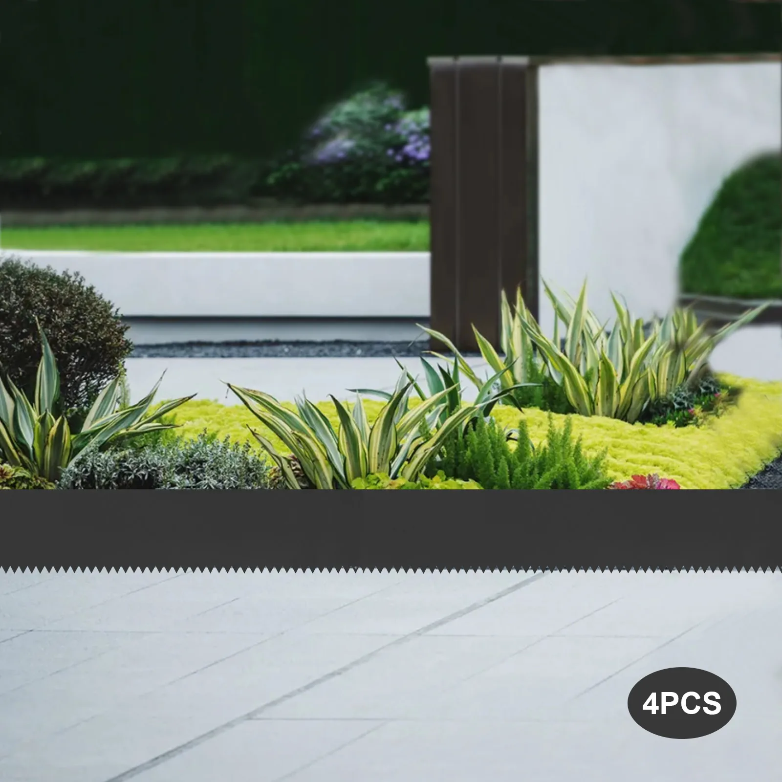 

Steel Landscape Edging 40 x 8 Inch，Steel Edging 4pcs，Steel Garden Edging Border，Landscape Edging，Steel Lawn Edging，Garden