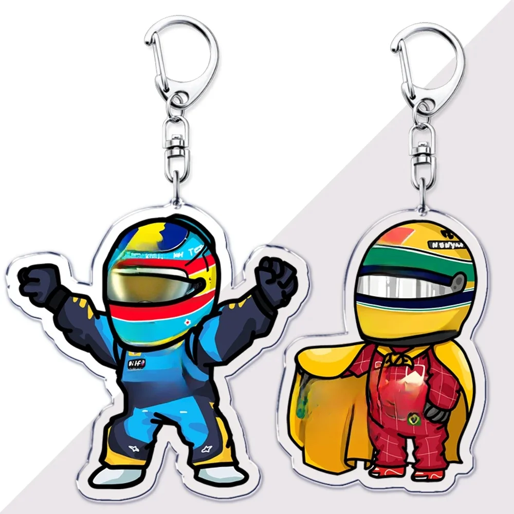 AliExpress NONE Fast Furious Racing Motorcycle Player Keychains for Accessories Bag Bicycle Helmet Driver Key Chain Keyring Jewelry Fans Gift