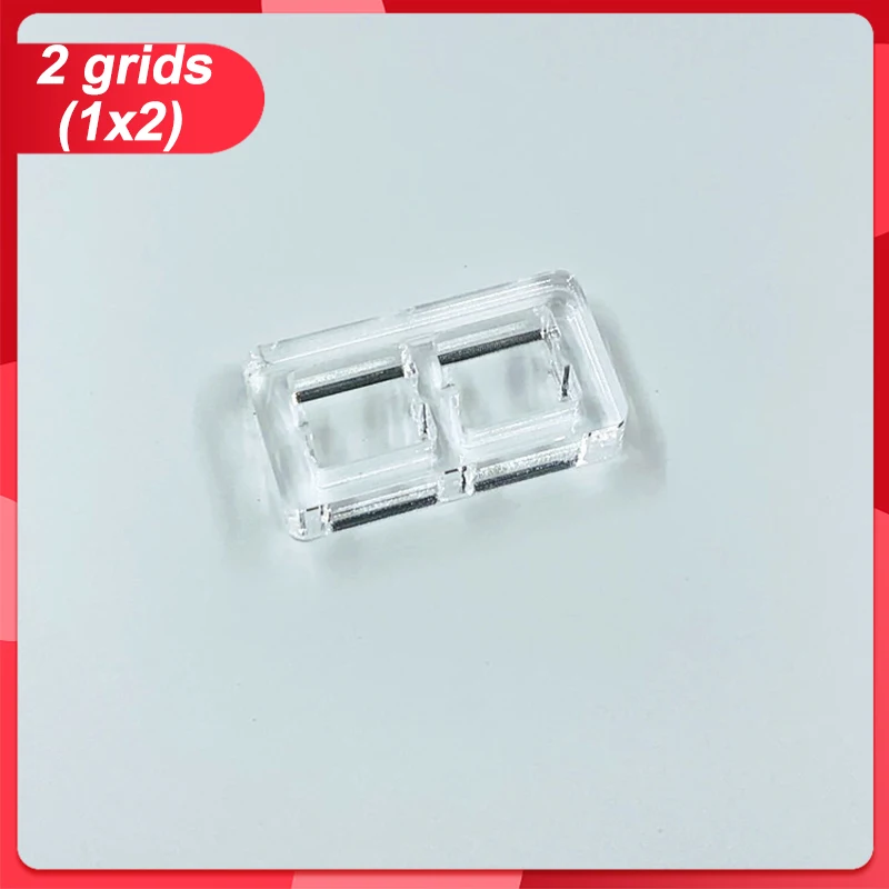 Switch Tester Base Acrylic Switch Tester Plate For Cherry MX Switch Storage Display Board Tester Base 1X2 3X3 3X4 4X4 4X5 6X5