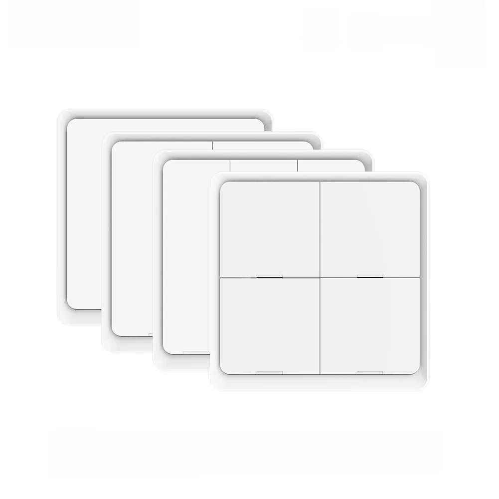 MOES-Controlador de Botão Sem Fio, Alimentado por Bateria, Dispositivos Tuya, ZigBee, Cena 12,
