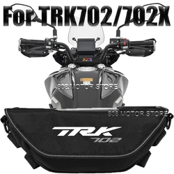 Benelli trk702 tr2x 2x motosiklet aksesuarları için alet çantası su geçirmez ve toz geçirmez uygun seyahat gidon çantası