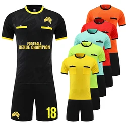 Men Football Jersey Personalized Custom Soccer Set 100% Polyester Breathable Quick-dry Uniform Football Match Training