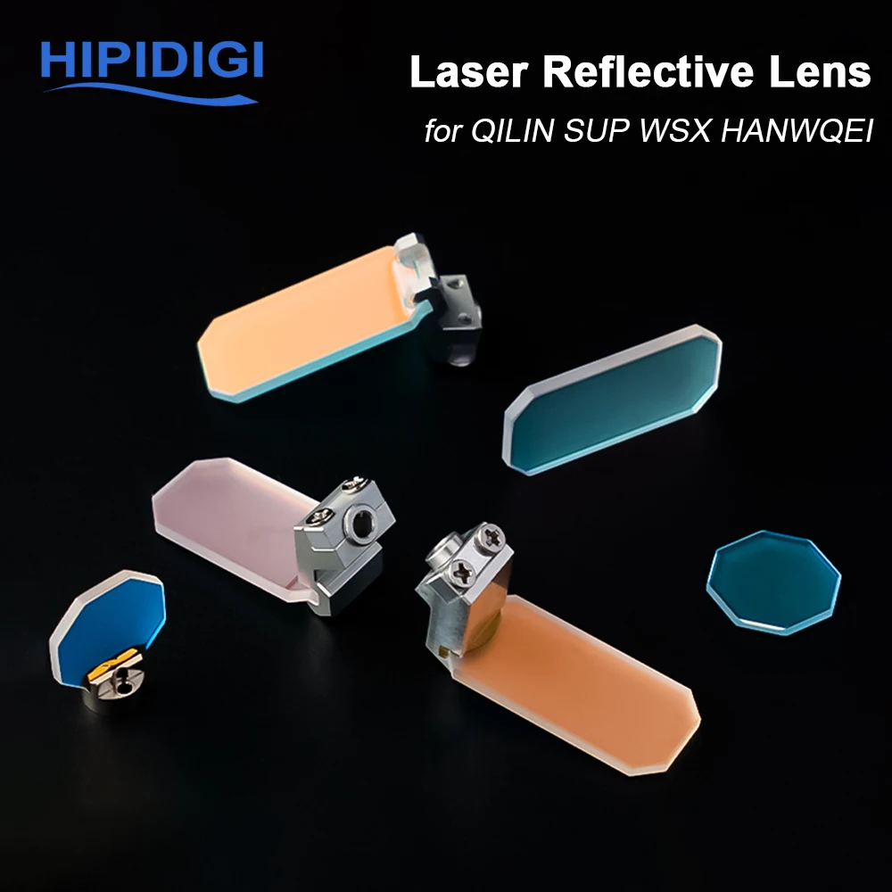 Fiber Laser Reflective Mirrors Lens With Holder for Qilin SUP23T Raytools BM101 Relfar Hanwei980 WSX Hanwei Laser Welding Head