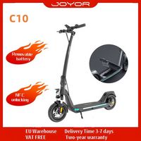 JOYOR C10 Foldable Electric Scooter 40 km/h 500W Motor 48V 10.4Ah Removable Battery NFC Function 10-inch Tires