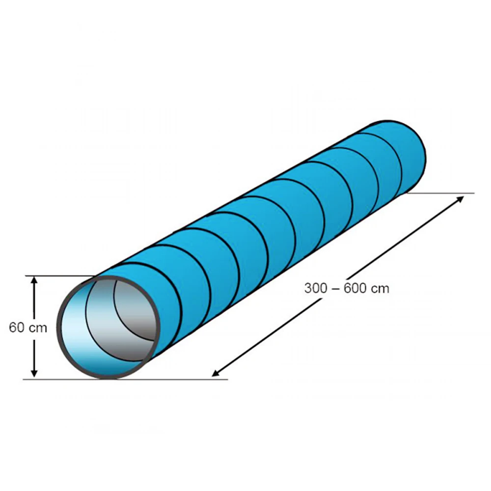 FCI-Tunnel de Navette pour Chien de Compagnie, Niveau de Compétition Internationale, Super Optique, Protection Solaire, Humidité, Agilité, Jeu