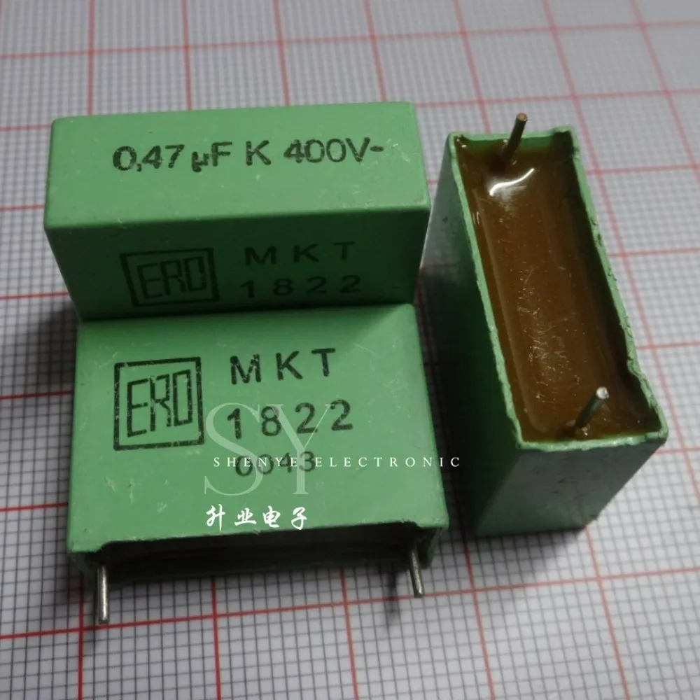 1PCS ERO MKT1822 0.47uf 400V 470nf u47 474 K Brand New 22.5mm Film Capacitor