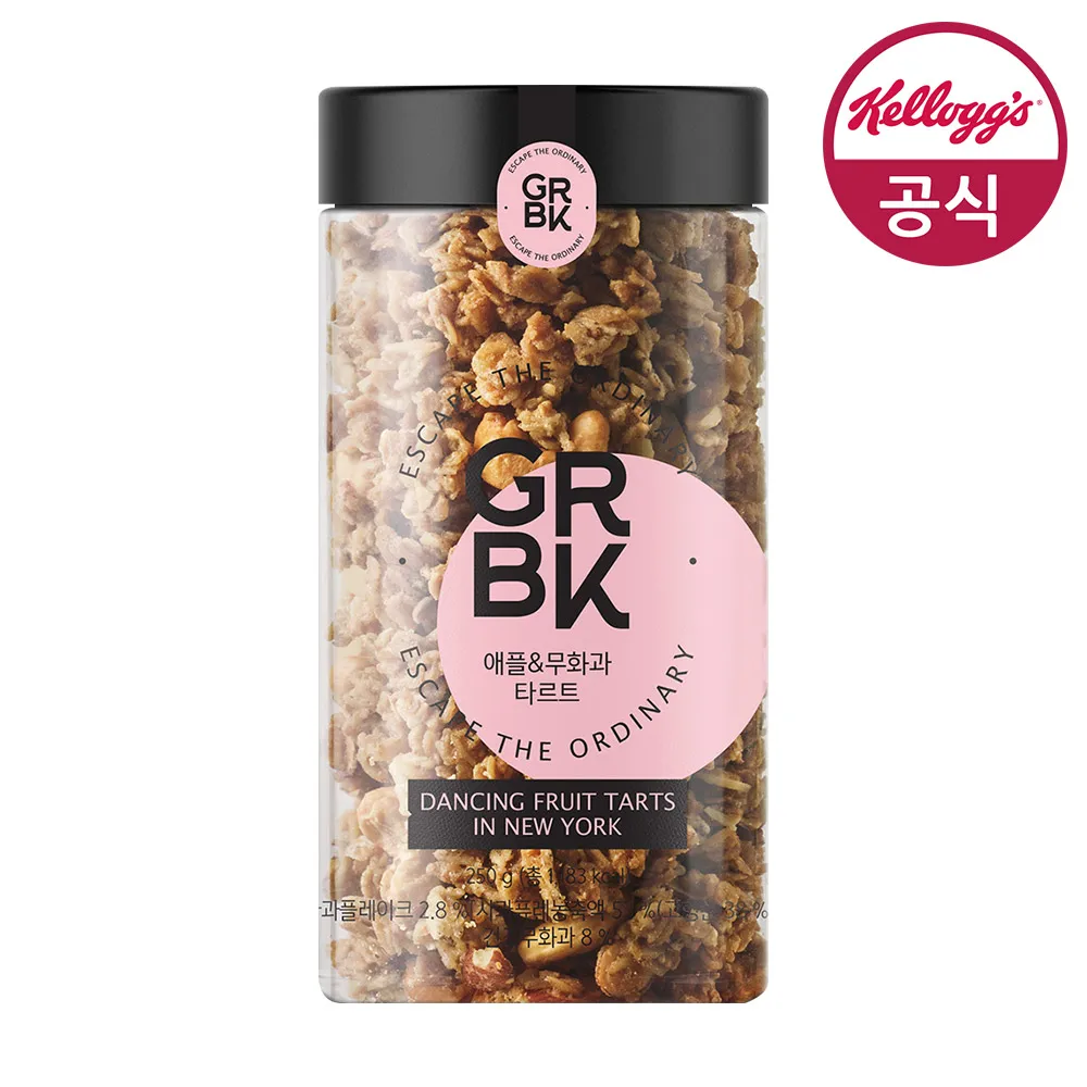 GRBK 그래놀라 애플앤무화과타르트 250g