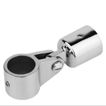 Raccord supérieur Bimini pour bateau marin, 25mm 30mm, Tube d'insertion externe, embout oculaire, bouchons supérieurs en acier inoxydable 316, capuchon coulissant