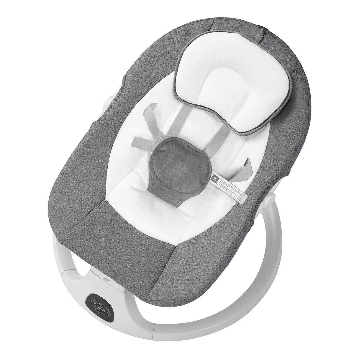 Balanço elétrico Baby Bed, Luxo balanço elétrico Shaker, Auto cadeira reclinável, Five-Point Cinto de segurança com controle remoto