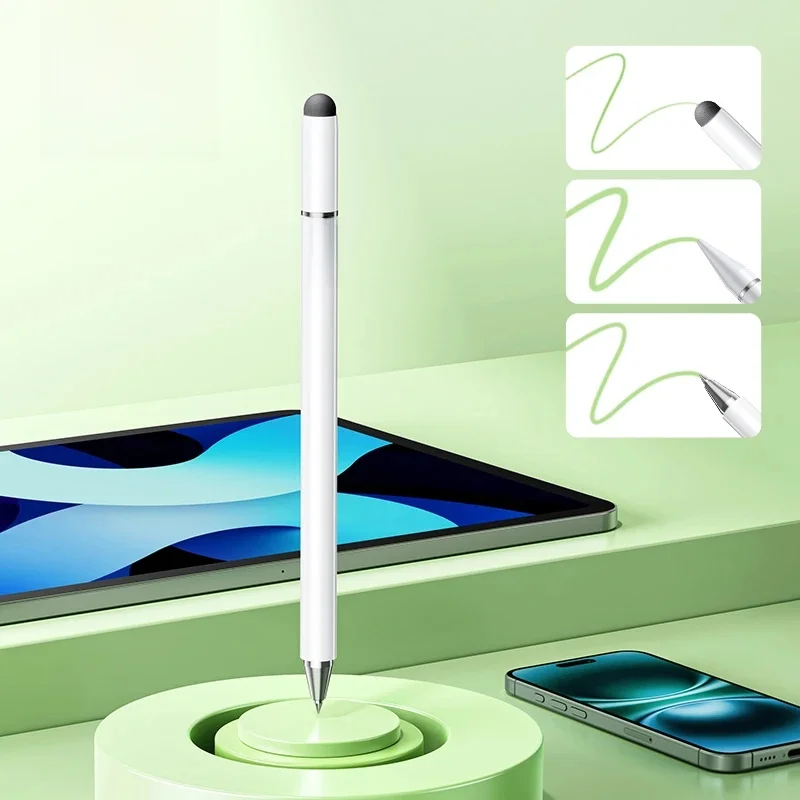 Baseus 3 in 1 Stylus Pen For iPhone for iPad All Tablet Phone Pencil For Samsung Xiaomi Pad Huawei Matepad Phone Draw Touch Pen