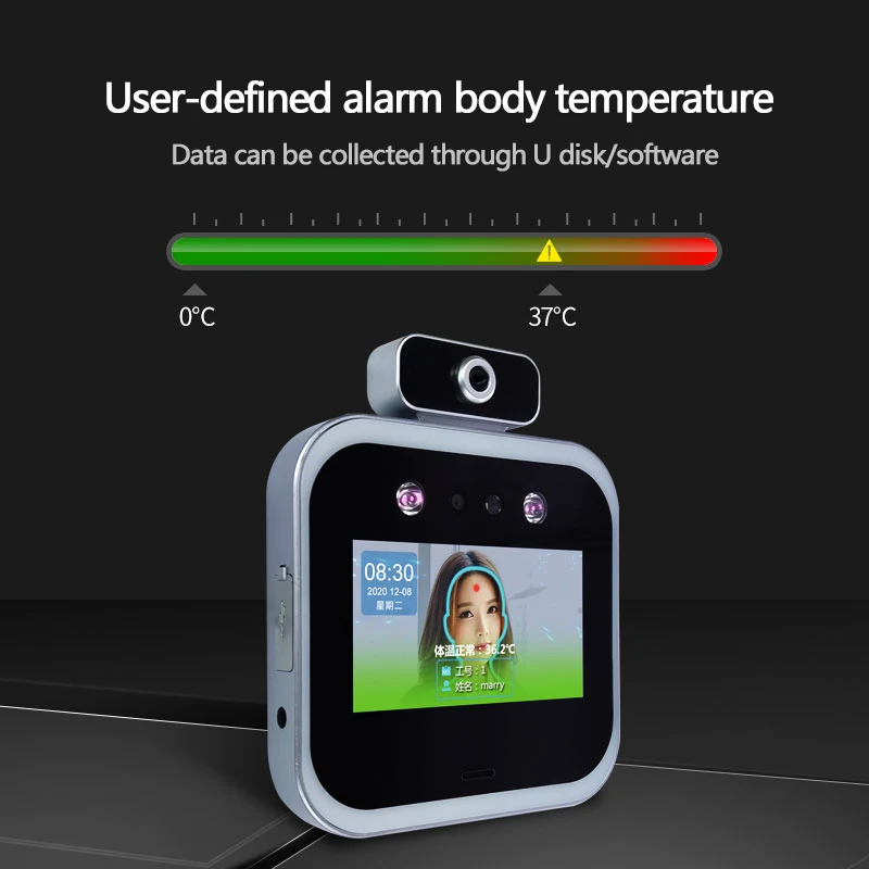 5 zoll HD Touchscreen Wifi Dynamische Gesicht Anerkennung Teilnahme Access Control System Mitarbeiter Teilnahme Access Control