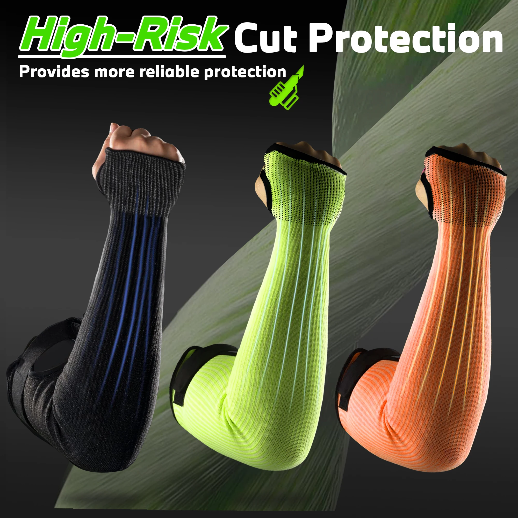 

Arm Protection Sleeves for Gardening Mechanic Construction, Outdoor Work Anti-Scratch Sleeves Breathable Men Women