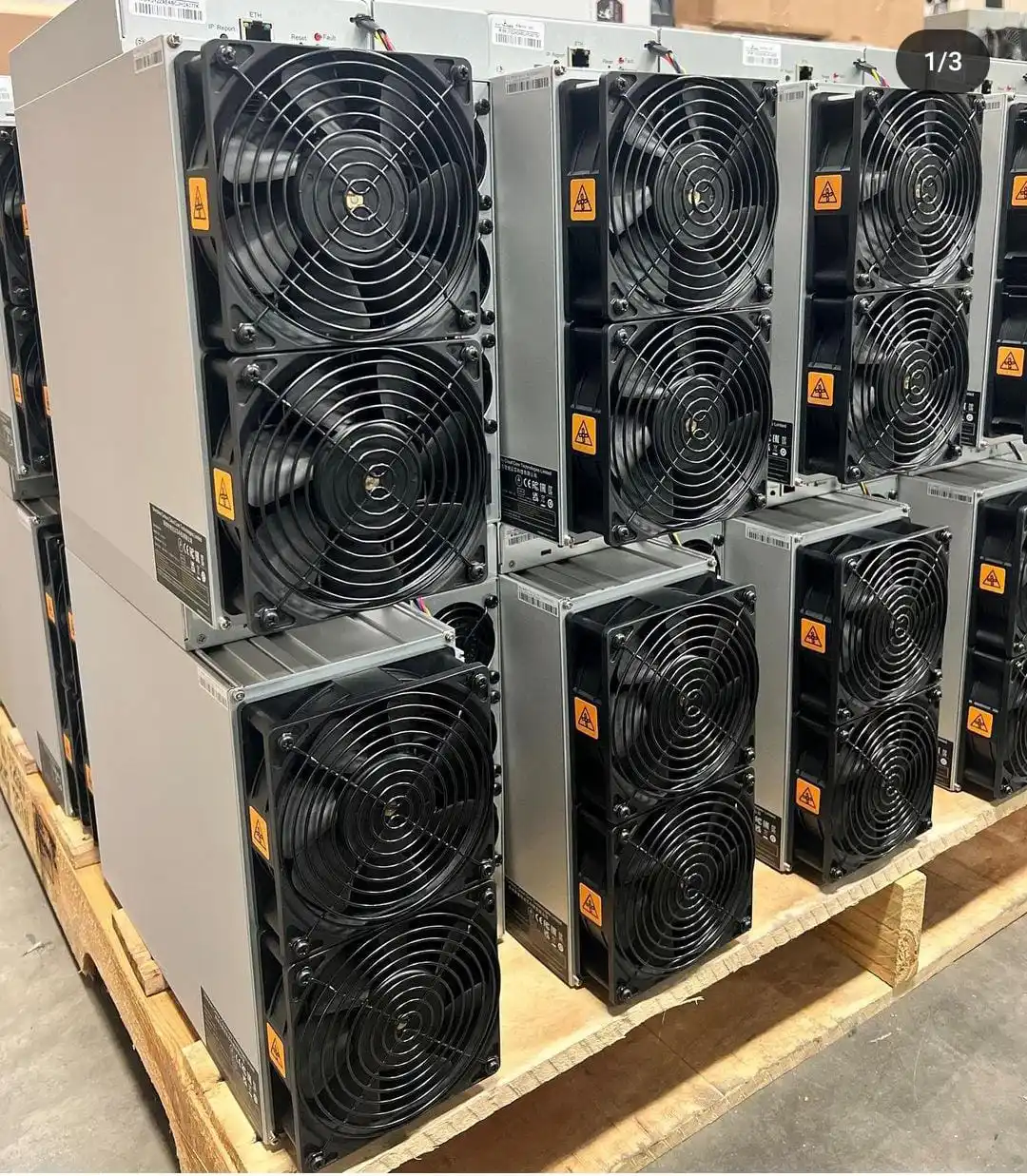 New BITMAIN Antminer L7 9050M ASIC Miner Dogecoin & Litecoin Miner (0.36J/TH, 3260W, 220V), Air-Cooling Crypto Mining Machine, w