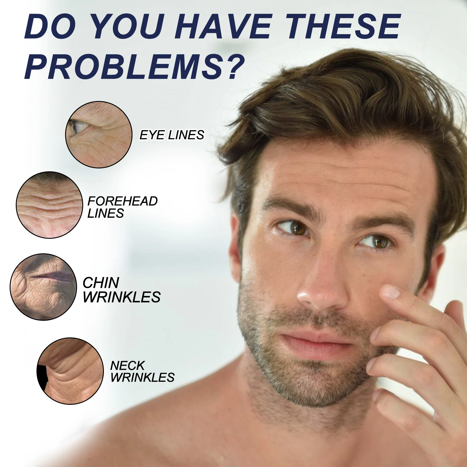 كريم ريتينول للوجه 50 مل للرجال من إيست مون يقلل من التجاعيد وترطيبها وتفتيح شد البشرة ومضاد للتجاعيد كريم وجه