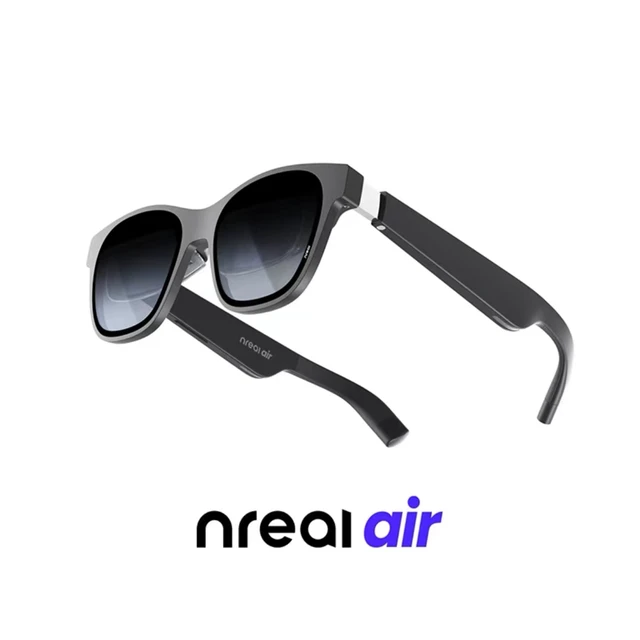 NReal air air ar Glasses、仮想シアター付きxRealスマートグラス、TPE実際のメガネ、エアキャスティングはスチームデッキをサポート  - AliExpress