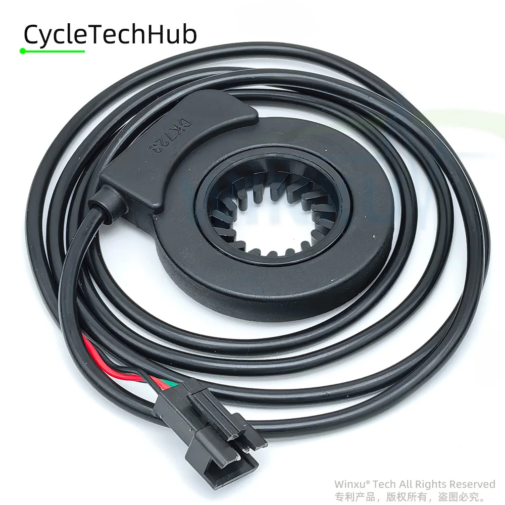 Electric Bike PAS Pedal Assist Sensor PAS Power System 12 Magnets Dual Hall Universal Electric Bicycle Ebike Speed Sensor Parts