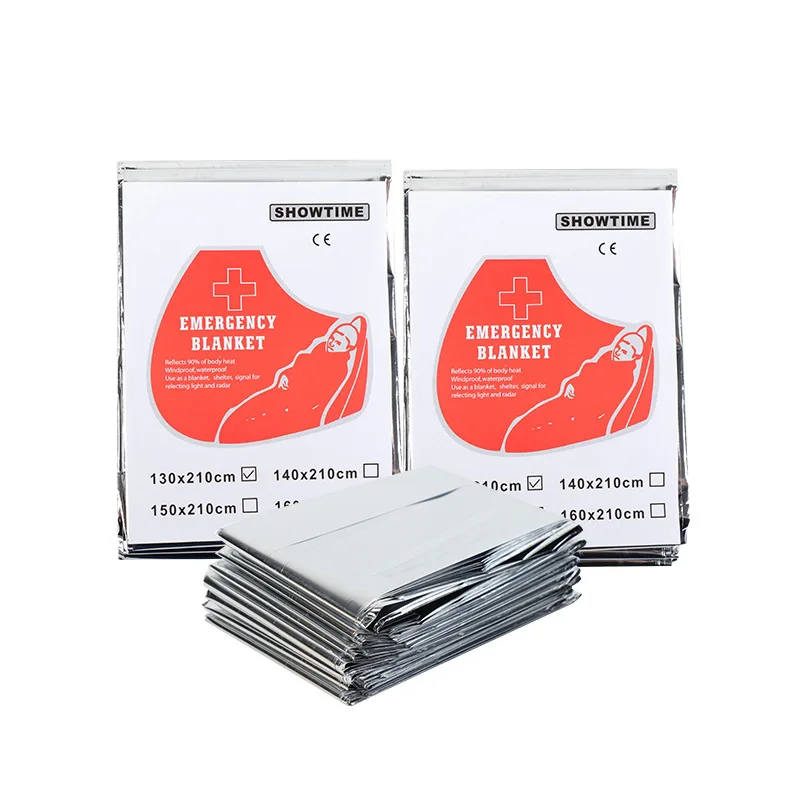 5 Stück Thermofolien-Saunadecke für Entgiftung, Gewichtsverlust, Ferninfrarot-Therapie, behält bis zu 97 % der Körperwärme, Überleben, Mylar-Decke – Detail 8