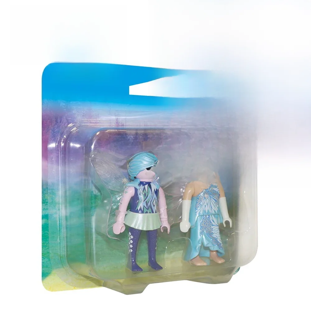 Playmobil duo pacote fadas de inverno, 9447, original, brinquedos, meninos, meninas, presentes,