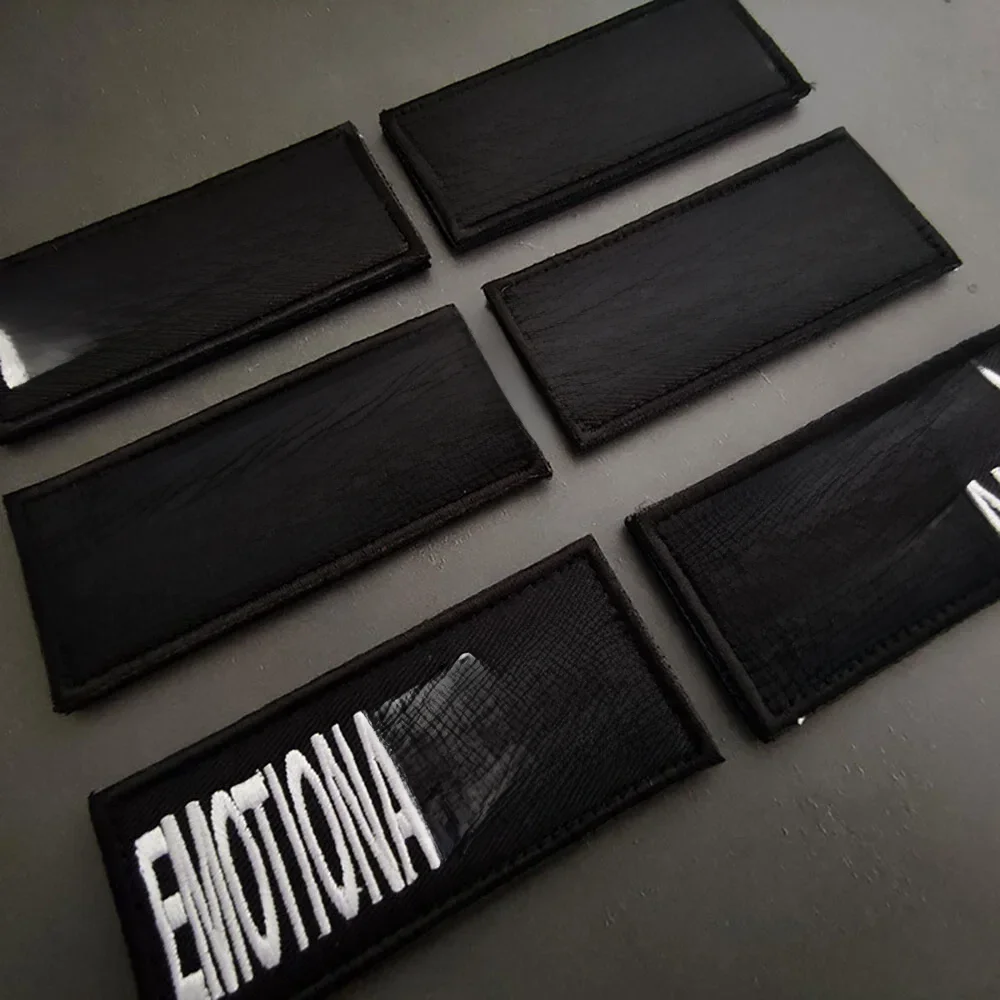 PATCH de soutien émotionnel pour animal de compagnie, pour harnais, gilet, Service pour chien en formation, PATCH de sécurité, thérapie pour chien