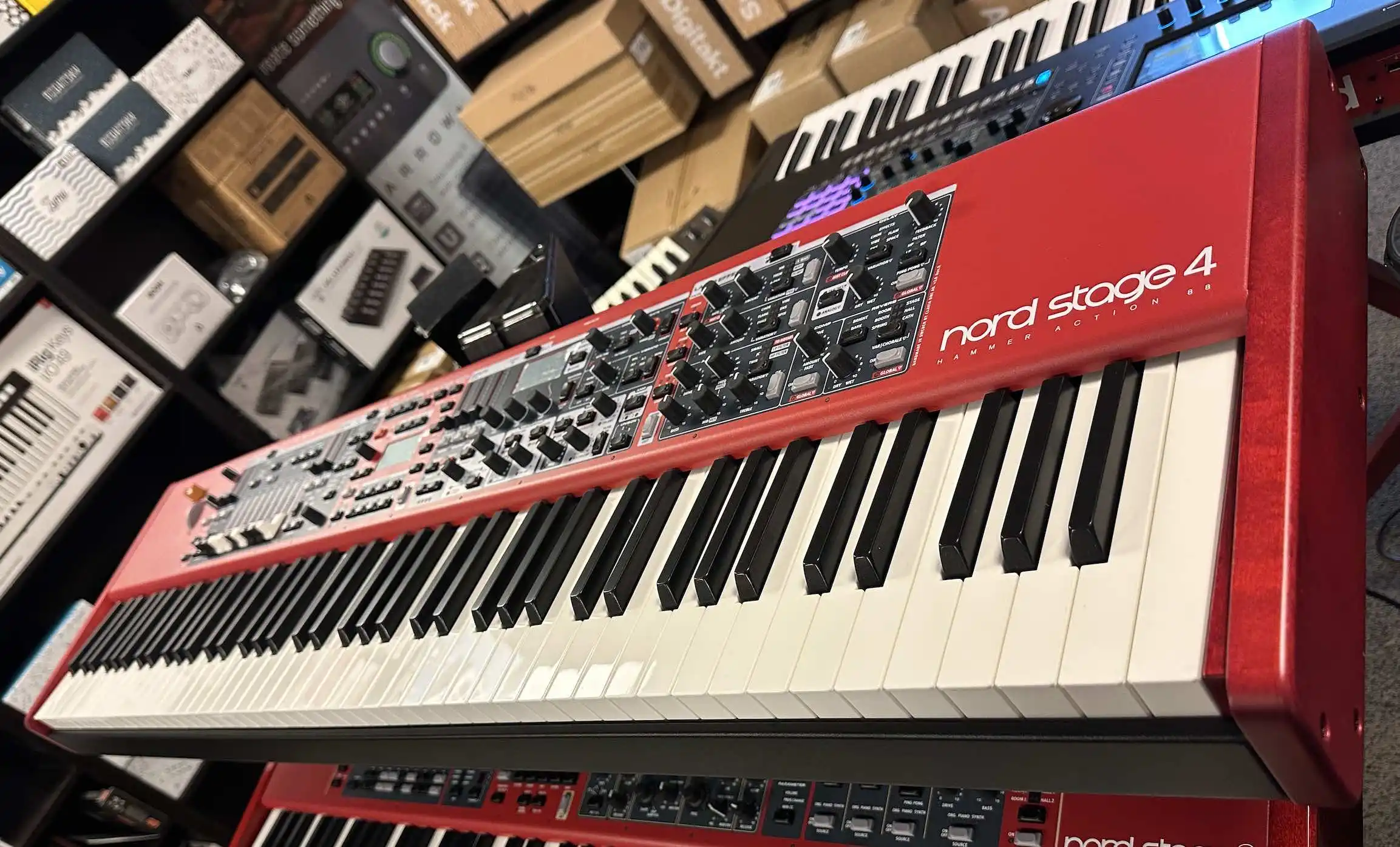 

Quality sale on original Nord stage 4 88-key fully weighted keyboard. @Sales