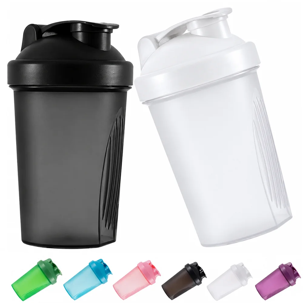 Leeseph Shaker Bottle with Shaker Balls Leak Proof Drink Shaker Bottle for Shake and Pre Work Out Best Shaker Cup (BPA Free)