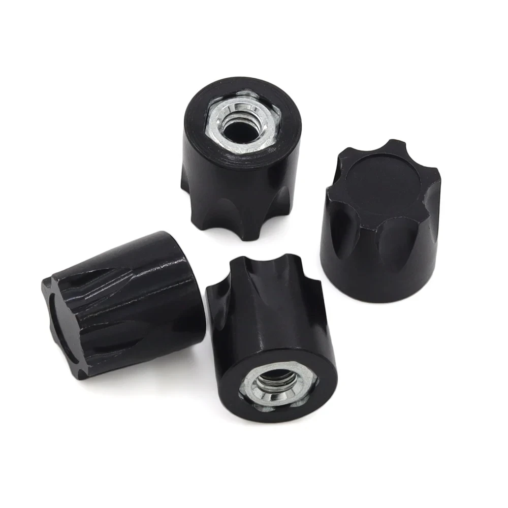 4 Pcs Aluminum Alloy M4 Nut Rim Caps For 1/10 RC Car TRX4 TRX6 SLASH D90 D110 SCX10 RC Drift Tamiya Yokomo HSP Parts