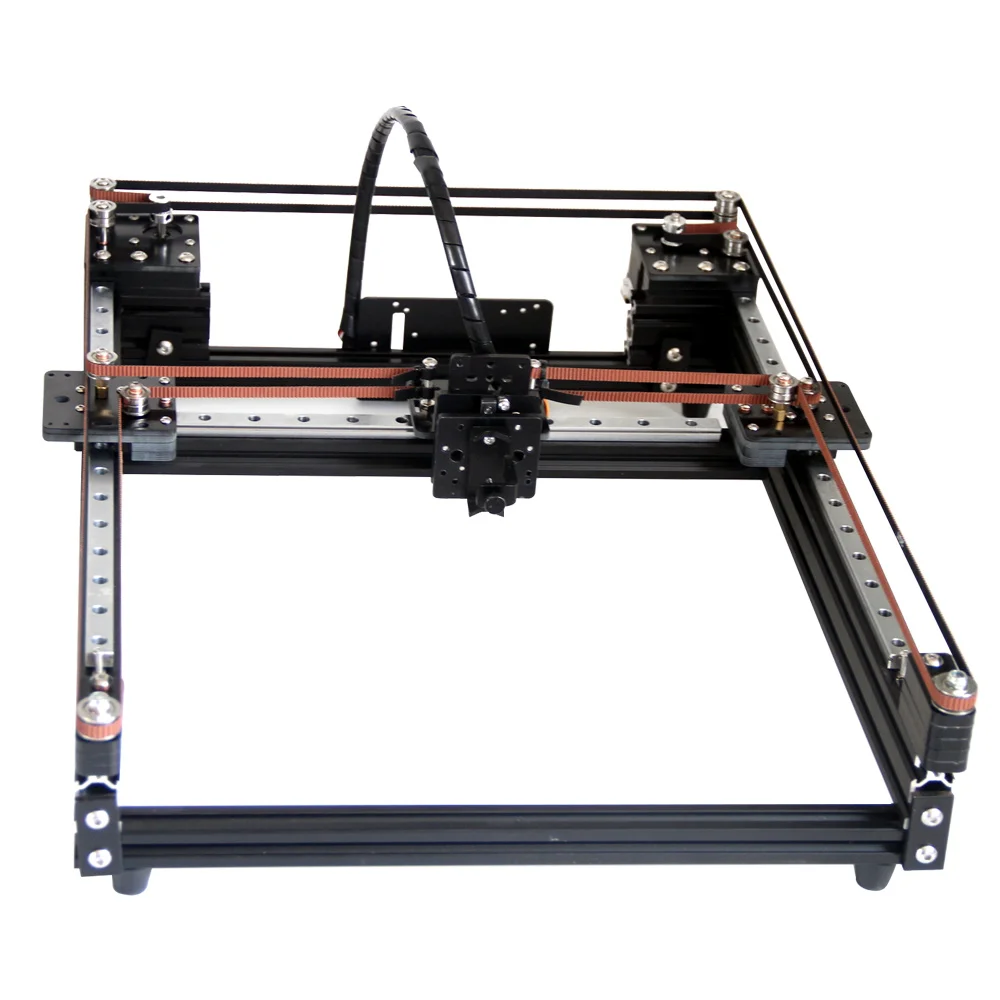 US stock A3 Size DIY Disassembled LY Frame Type Antirust Guide Rail Pen Drawing Robot Machine Lettering XY-plotter For Sketch Writing EBB Motherboard