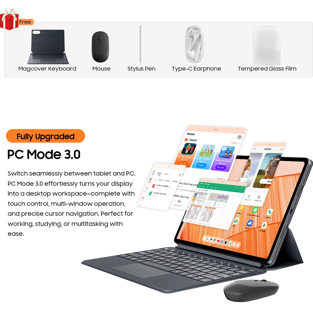Blackview MEGA 12 Tablet Android 16 5G 12.2