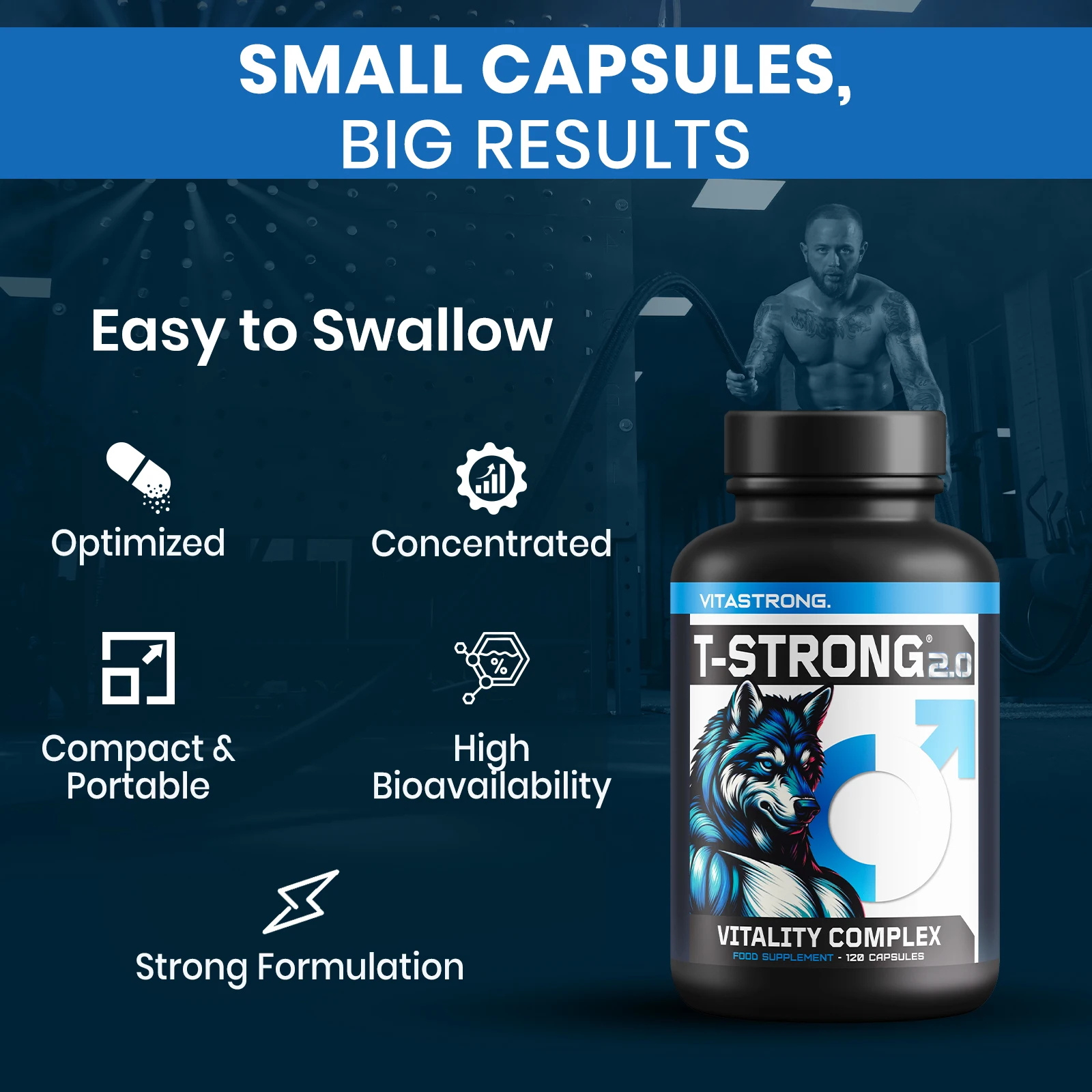 الماكا البيروية مع الأرجينين والتاورين والزنك، جرعة عالية حيوية معقدة قوية، 120 كبسولة ماكا سوداء قوية للغاية، القش اليوناني المخصب، الجنكة والجينسنغ وفيتامين B6، مكمل الذكور