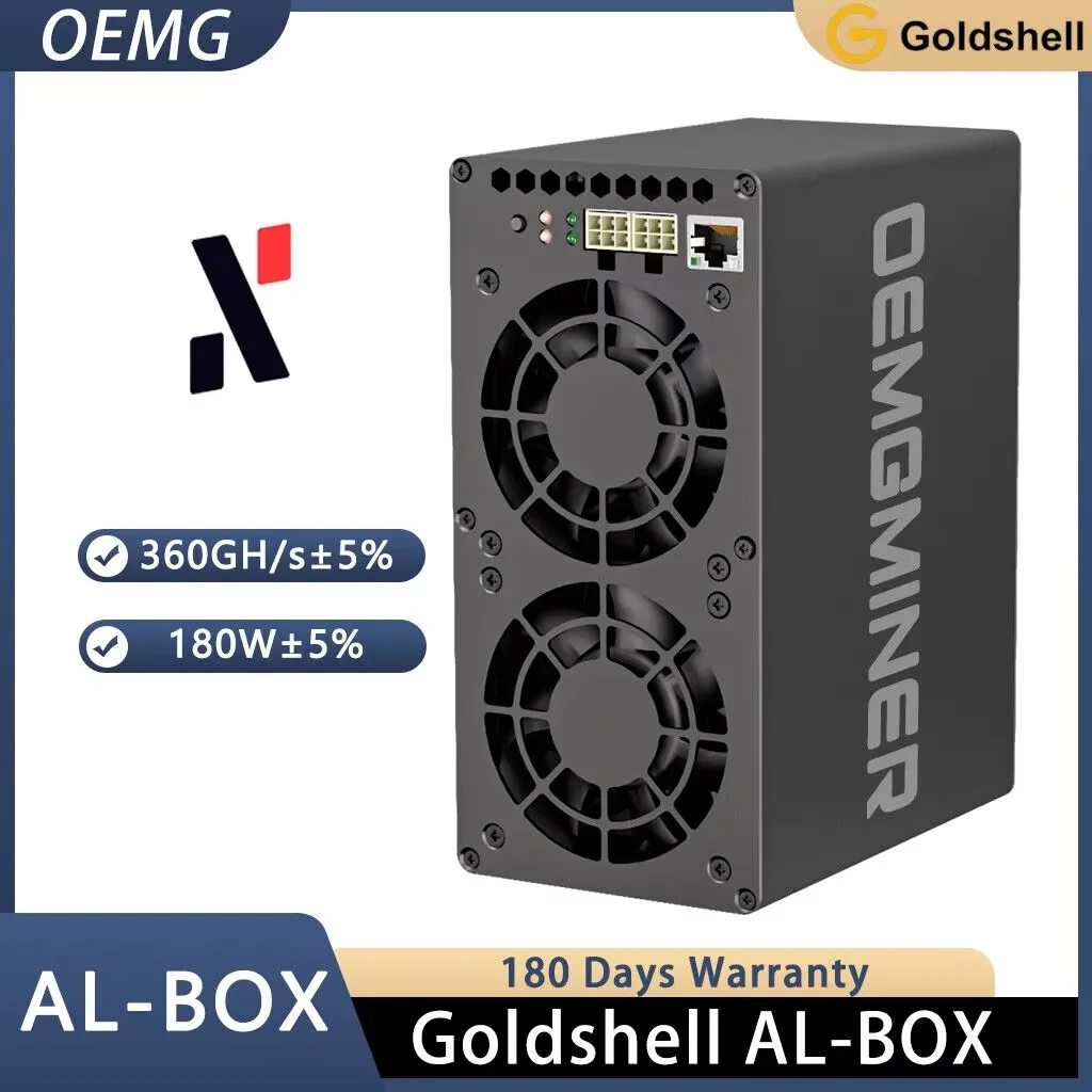 

Лидер продаж, Goldshell KA BOX 1.18th/s Kaspa Miner 400 Вт, машина для криптовалюминирования KAS с PSU Kaspa Rig Asic Miner Goldshell